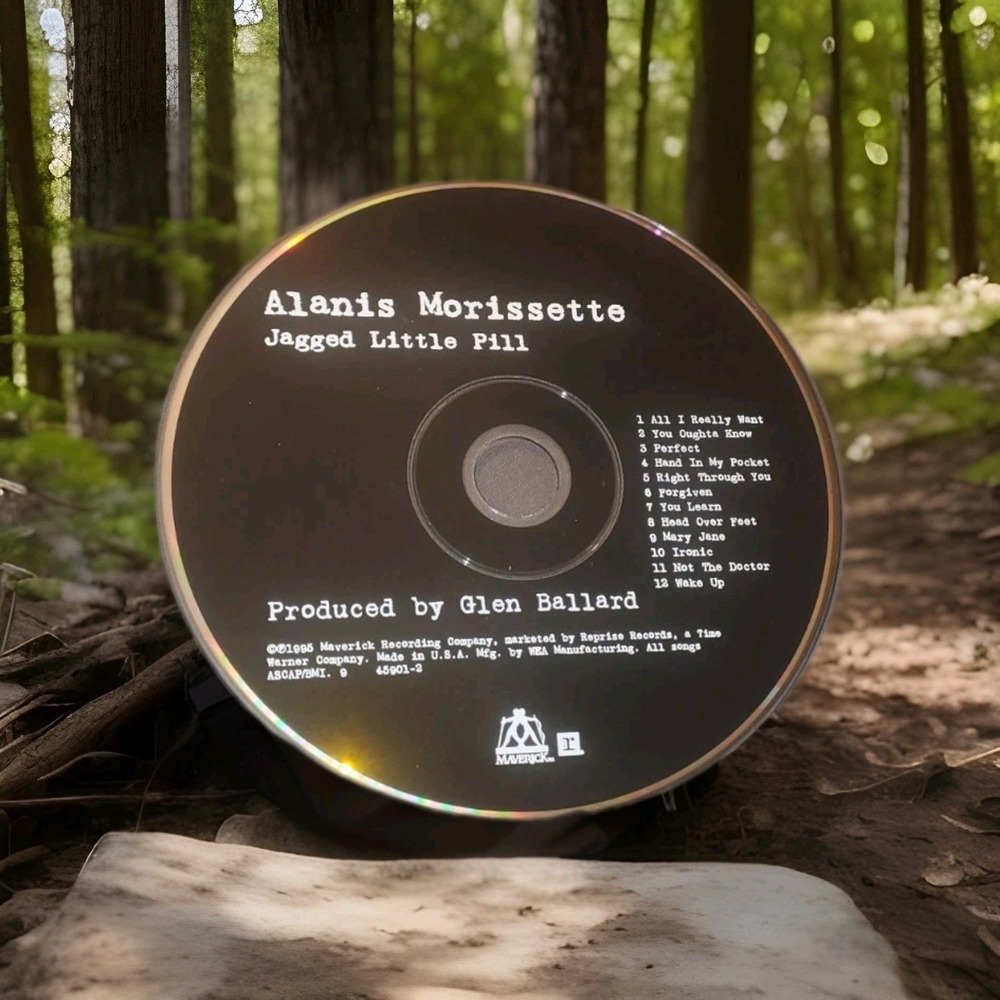 Alanis Morissette Jagged Little Pill CD 1995 Alternative Rock Maverick 45901-2